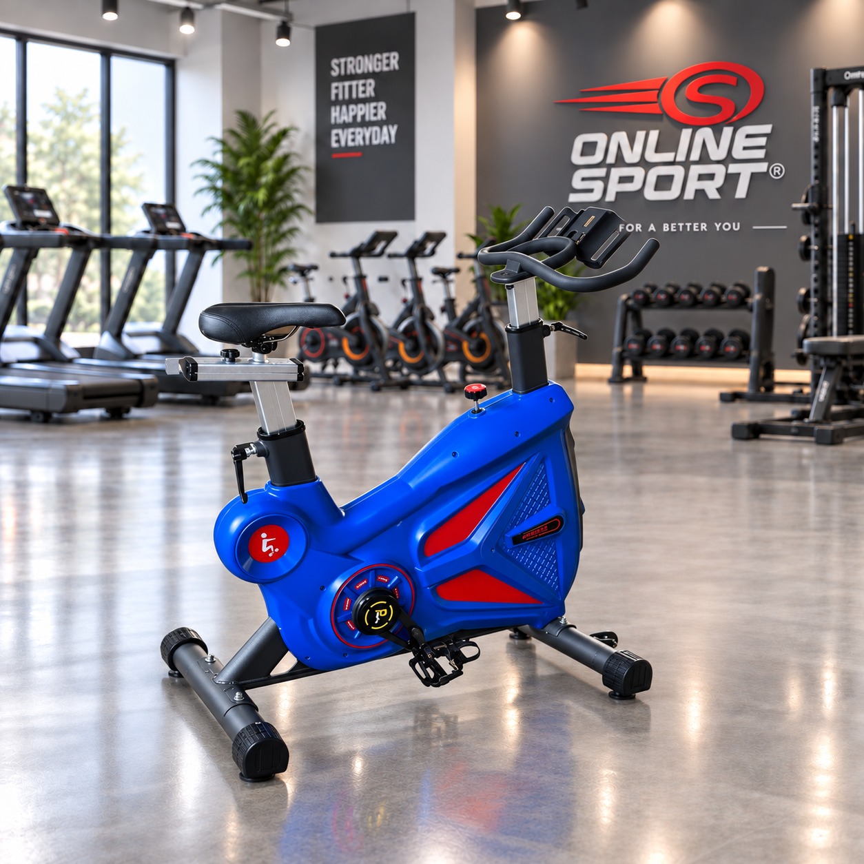 BICICLETA SPINNING PROFESIONAL JORDAN vista 2