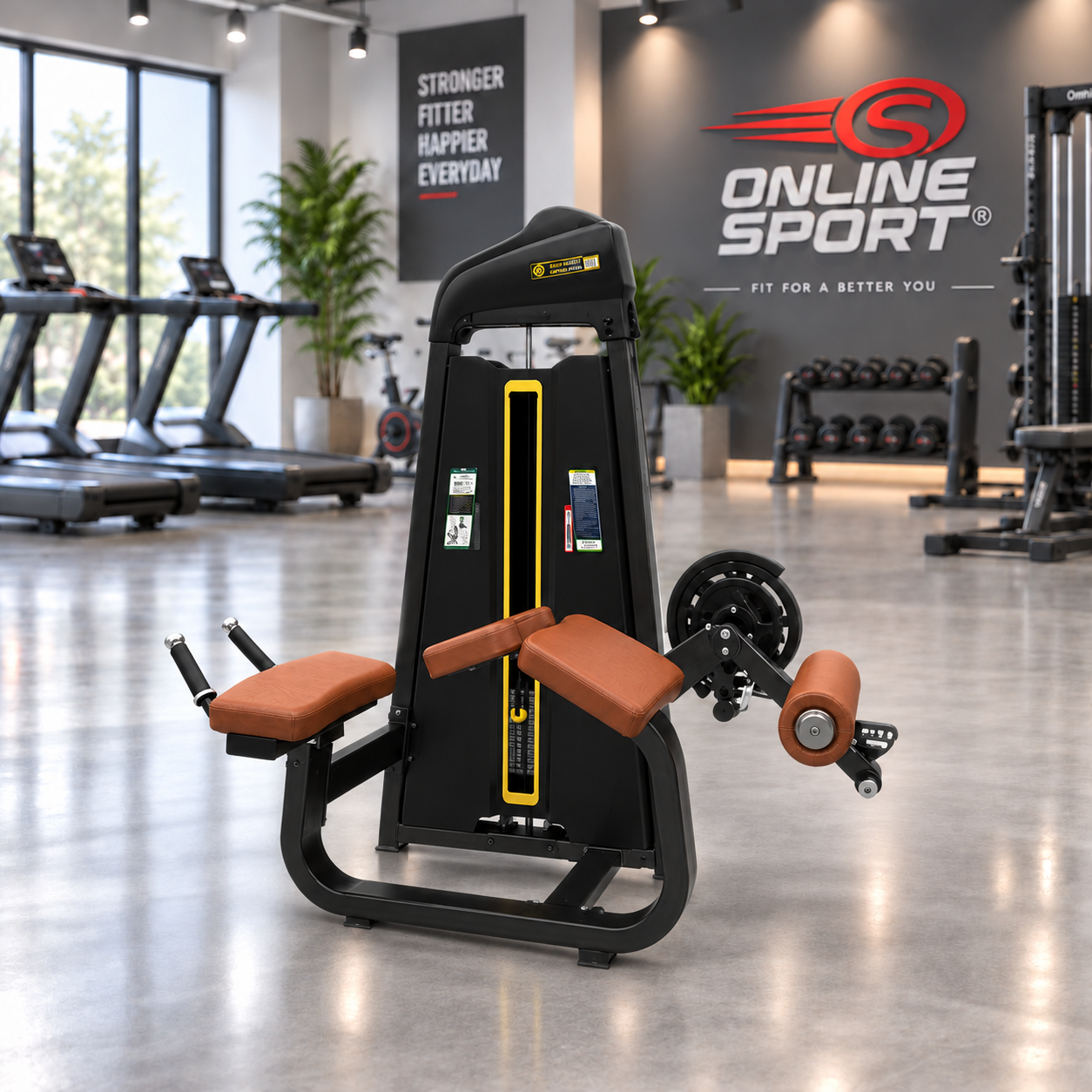 MÁQUINA PRONE LEG CURL PROFESIONAL PARA FEMORAL E ISQUIOTIBIALES vista 2