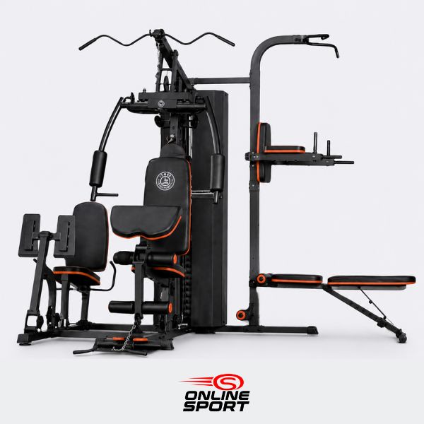 MINI GIMNASIO 4 ESTACIONES CON PRENSA MOD – MHG 6320 - MiniGym en Perú