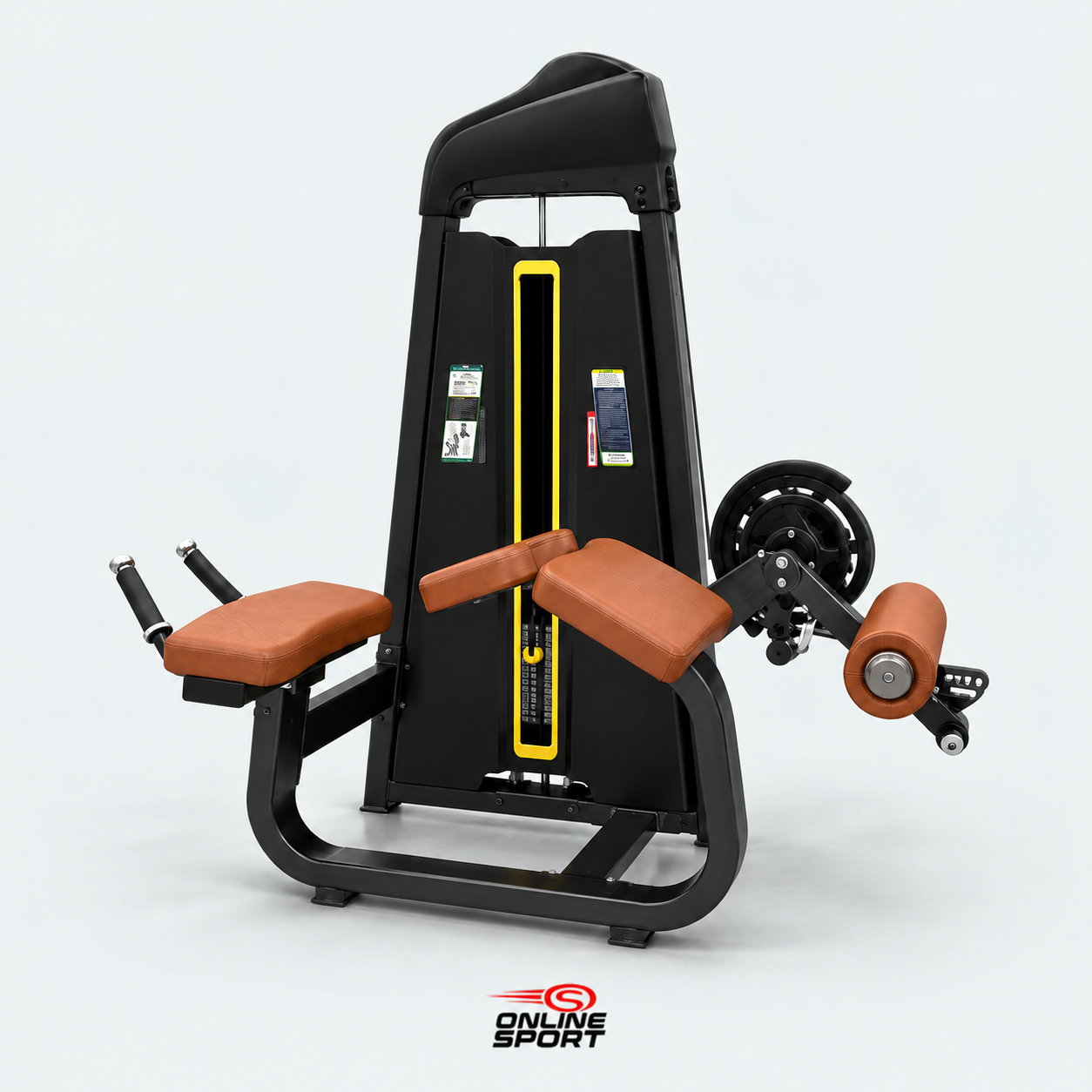MÁQUINA PRONE LEG CURL PROFESIONAL PARA FEMORAL E ISQUIOTIBIALES - MáquinasGym en Perú